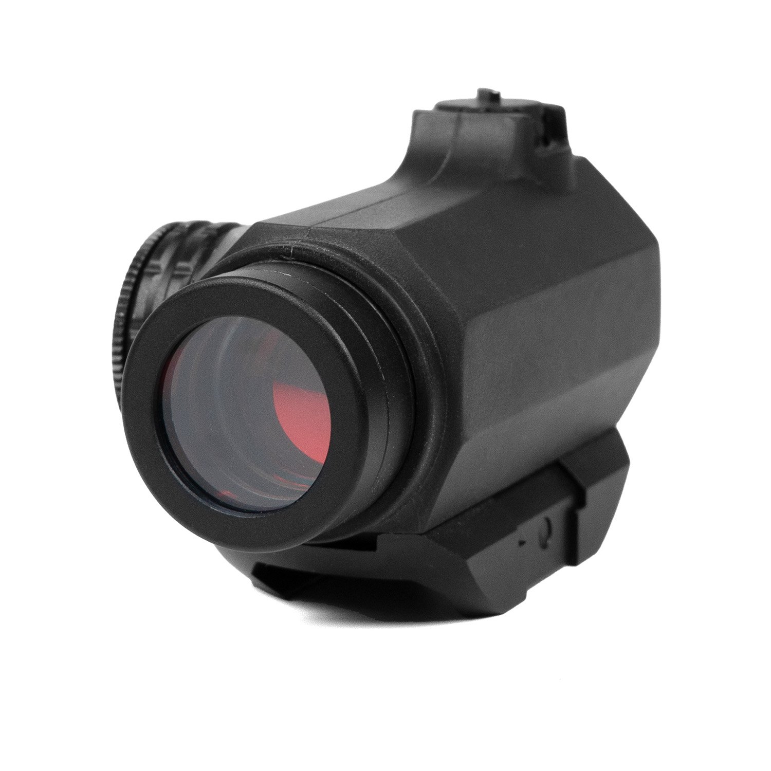 Novritsch Red Dot V3 fényerő-szabályozó gomb közelről